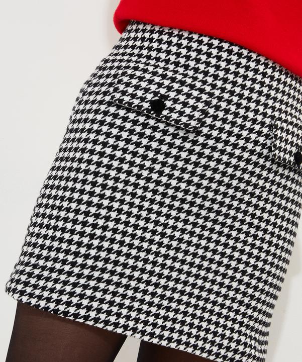 Actual product image Joe Browns Dogtooth Check Skirt (44)