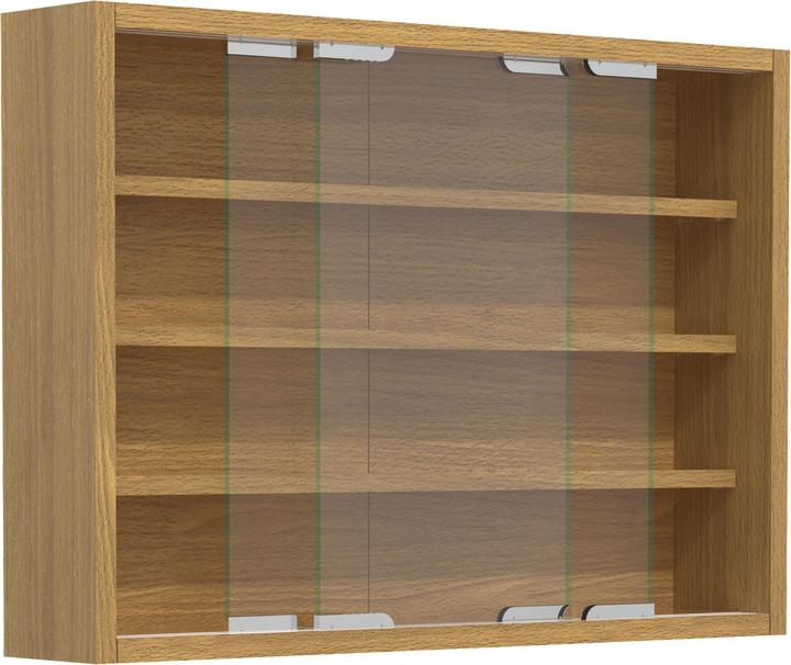 Immagine prodotto VCM Vetrina da parete in legno appesa Vetrina da collezione Deco Agisa M (57 x 10 x 40 cm)