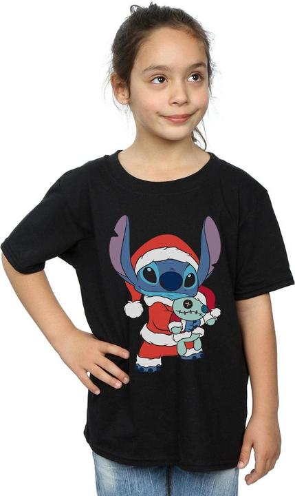 Immagine prodotto Disney Lilo And Stitch Stitch Christmas Maglietta Ragazze (152, 158)