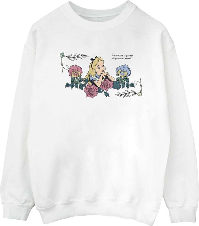 Disney Alice im Wunderland What Kind Of Garden Sweatshirt