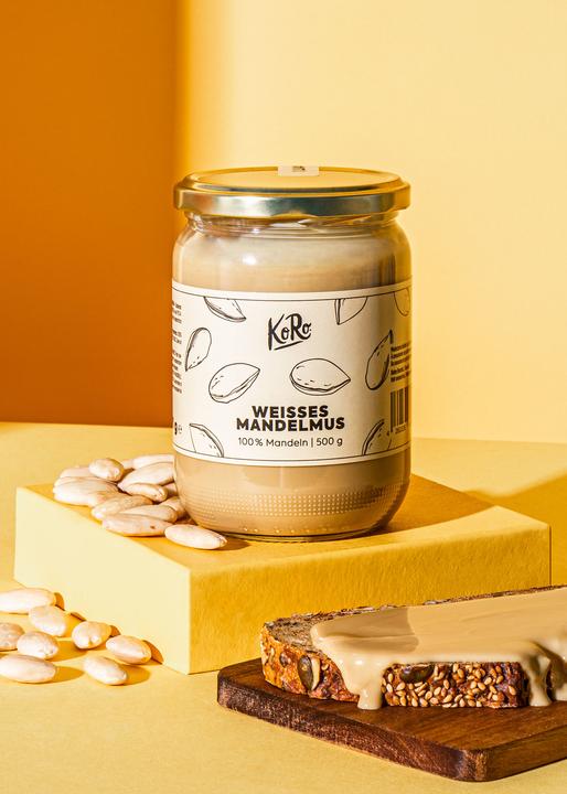 Produktbild KoRo Mandelmus Weiss (500 g)
