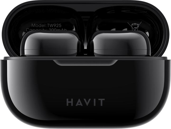 Immagine prodotto Havit TWS Auricolare Bluetooth Nero In Ear Cuffie senza fili Musica Nero (100 h, Senza fili)
