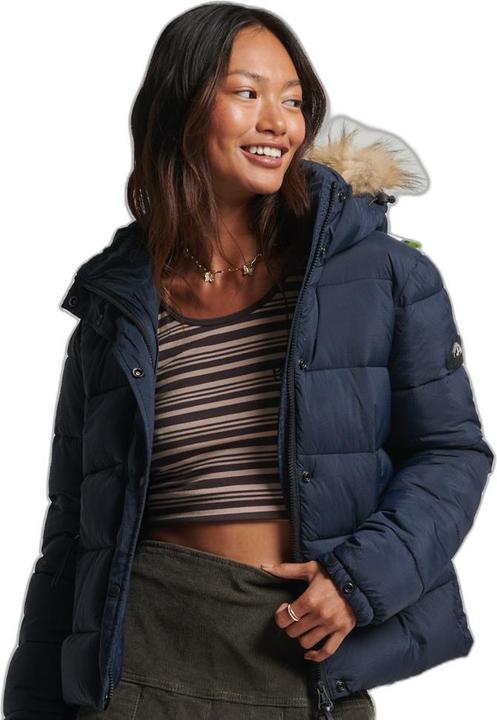 Produktbild Superdry Daunenjacke mit Kapuze, Damen (M)