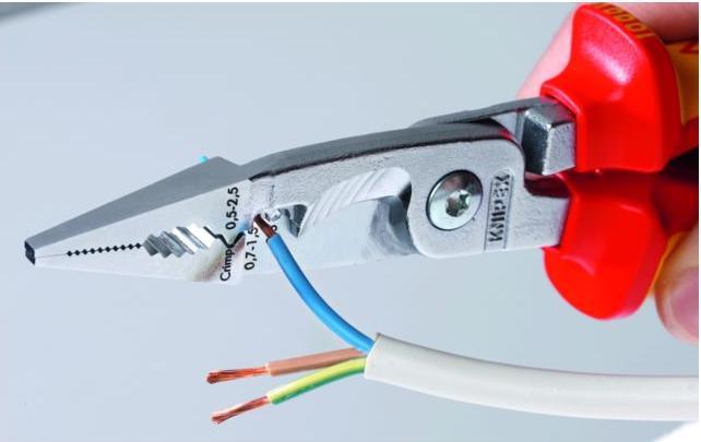 Actual product image Knipex Pliers for Electrical Installation (200 mm)