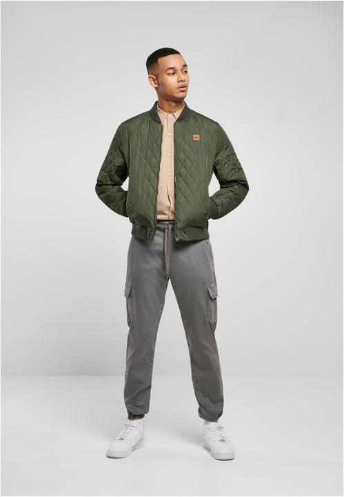 Actual product image Urban Classics Diamond Quilt Nylon Jacket (XL)