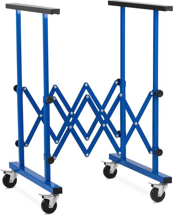 Immagine prodotto MSW Cavalletto carrozzeria auto telescopico - Ruote con freni (60 cm, 86 cm)