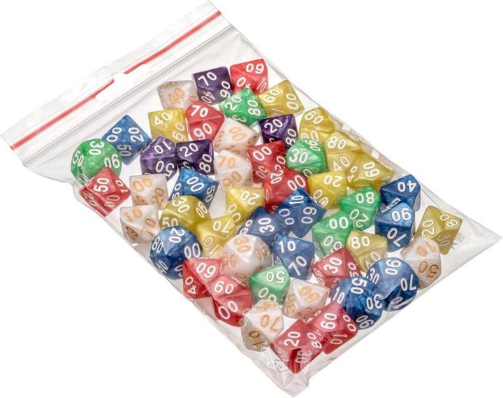 Actual product image Philos 7770 - Dice, 100s, pearl, 50s bag, (DE edition)