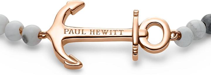 Immagine prodotto Paul Hewitt Bracciale Ancora Spirito Marmo Oro Rosa (18.50 cm, Acciaio inossidabile)