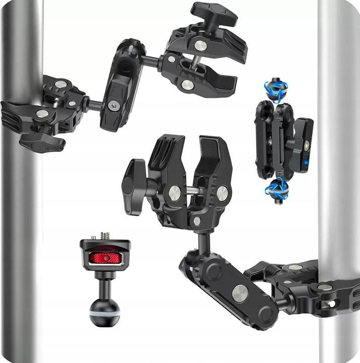Image du produit Ulanzi CO17 Super Clamp avec bras magique double tête (Support de montage)
