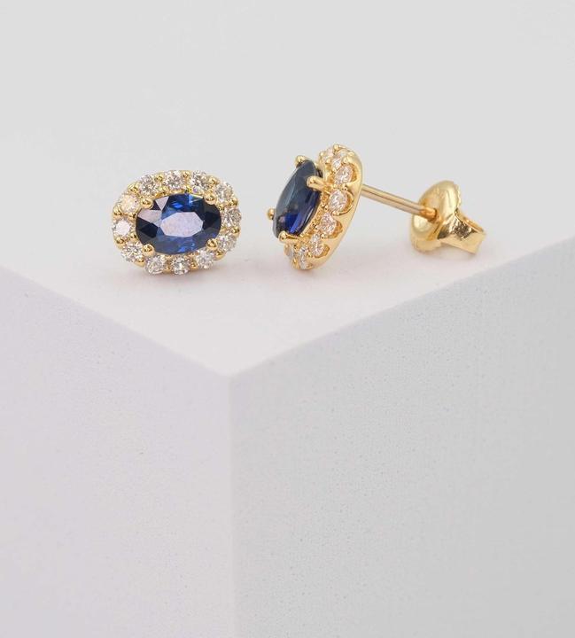Produktbild Muau Ohrringe (750/18 K Gelbgold)
