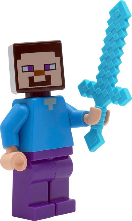Image du produit LEGO Minecraft Steve avec une armure de diamant et une araignée - 662317 NOUVEAU! Quantité 1x (662317, LEGO Minecraft)