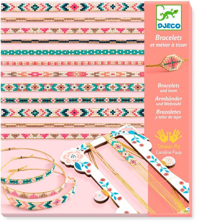Djeco Perlen-Weben Armbänder