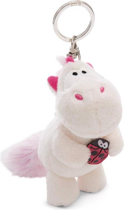 Immagine prodotto NICI Portachiavi VERDE unicorno Theodor con coccinella bianco 10cm