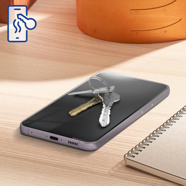 Actual product image 3MK Hardglass Max screen protector (1 Piece, Samsung Galaxy S23+)