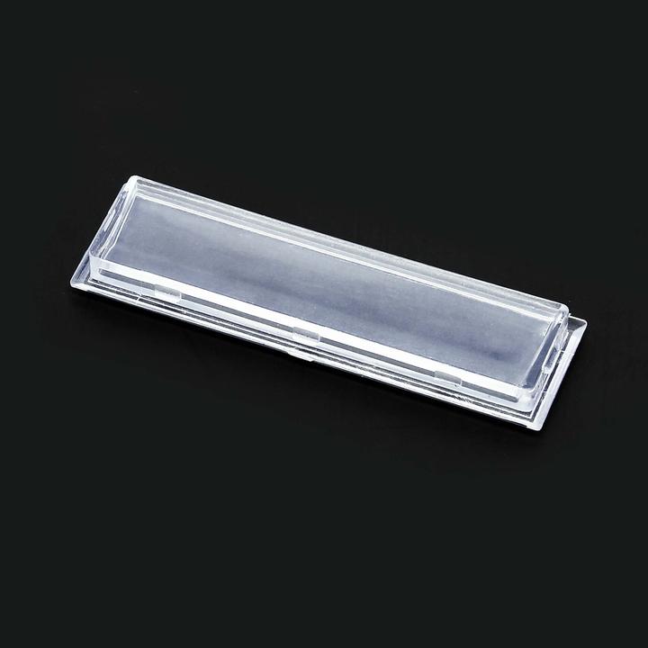 Produktbild Wiltec Namensschild Abdeckung Briefkasten 69x17mm Ersatzteil Postkasten Schild