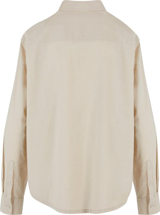 Produktbild Urban Classics Ladies Linen Mixed Oversized Shirt - 165597 (XXL)
