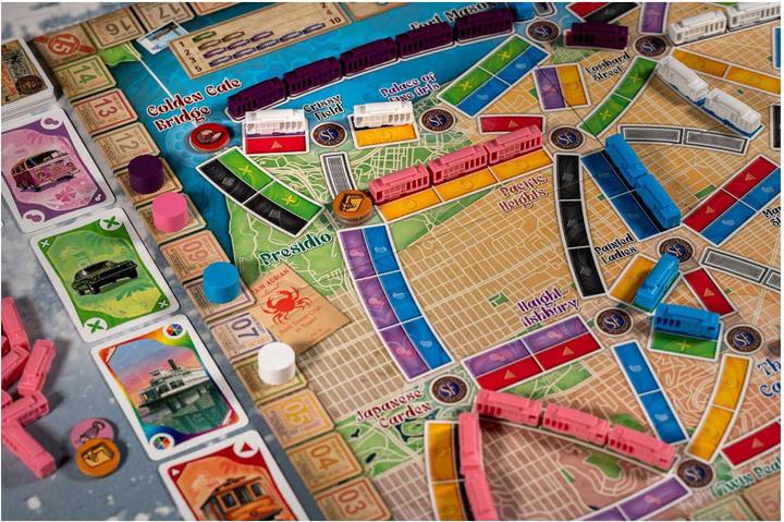 Actual product image Asmodée Ticket to Ride - San Francisco Board Game (Dutch)