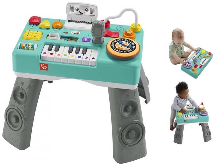 Image du produit Mattel Fisher Price Educational Music Table DJ for 6+ months HRB61