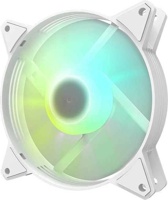 Actual product image Darkflash Tech C6 ARGB Computer Fan Set 3in1 120x120 (white) (120 mm, 3 x)