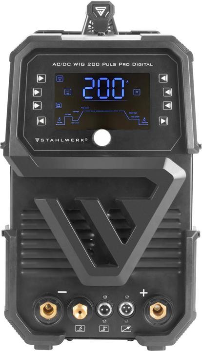 Actual product image Stahlwerk Shielding gas welder AC/DC TIG 200 Puls Pro Digital Spot 200 A
