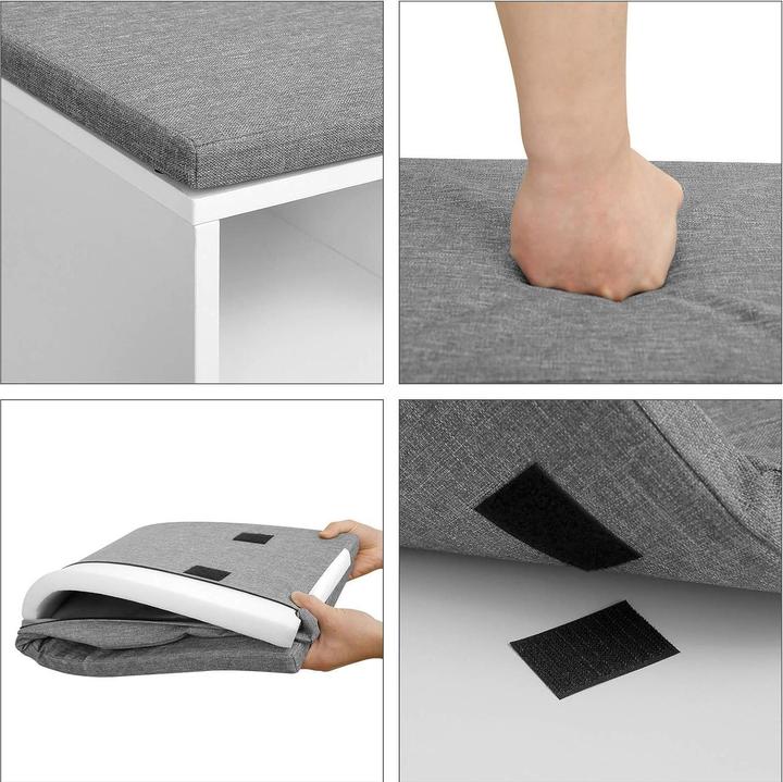 Image du produit Vasagle Banc à chaussures (104 x 30.5 x 48 cm)