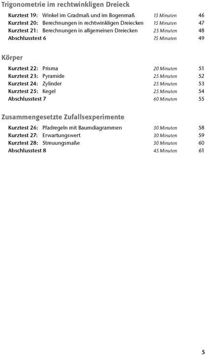 Produktbild Fit in Test und Klassenarbeit – Mathematik 9./10. Klasse Gymnasium (Deutsch, Wolfgang Göbels, 2017)