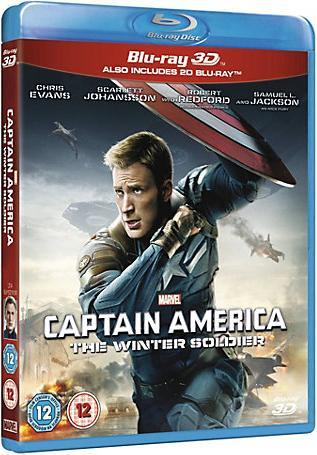 Actual product image Disney Captain America: The Winter Soldier (DVD, English)