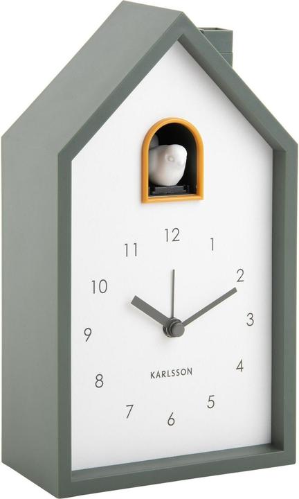 Karlsson Réveil coucou Jungle green