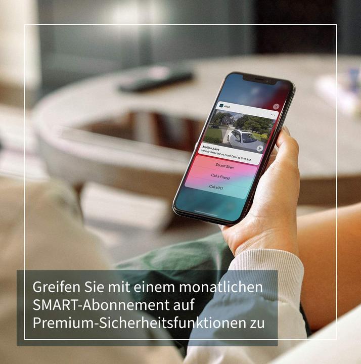 Produktbild Arlo Essential Spotlight Kamera 1er Set, weiss (1920 x 1080 Pixels)