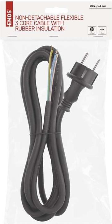 Actual product image Emos Connecting cable H05RR-F 3 x 1,5mm 3m (S03230) (3 m)