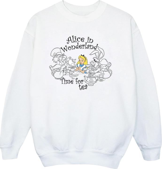 Immagine prodotto Disney Felpa Girls Alice in Wonderland Time Tee (152, 158)