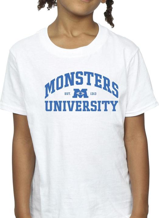 Immagine prodotto Disney Monsters University Logo Maglietta Ragazze (152, 158)