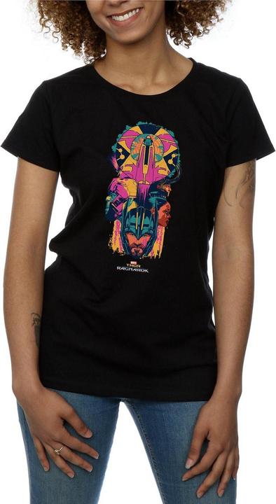 Actual product image Womens/Ladies Thor Ragnarok Character Totem Cotton T-Shirt (S)