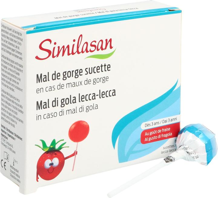 Produktbild Similasan Halsweh Lolli 8 Stk (8 Stück)