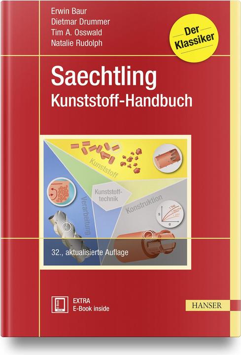 Produktbild Saechtling Kunststoff-Handbuch (Deutsch, Dietmar Drummer, Tim A. Osswald, Erwin Baur, Natalie Rudolph, 2022)
