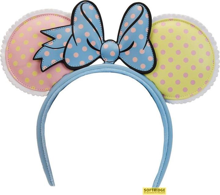 Loungefly Disney by Haarreif Minnie Pastel Color Blocked Dots