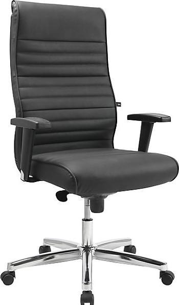 Topstar Chefsessel PRIME TIME 100, PT19TA80 Leder schwarz, Gestell chrom