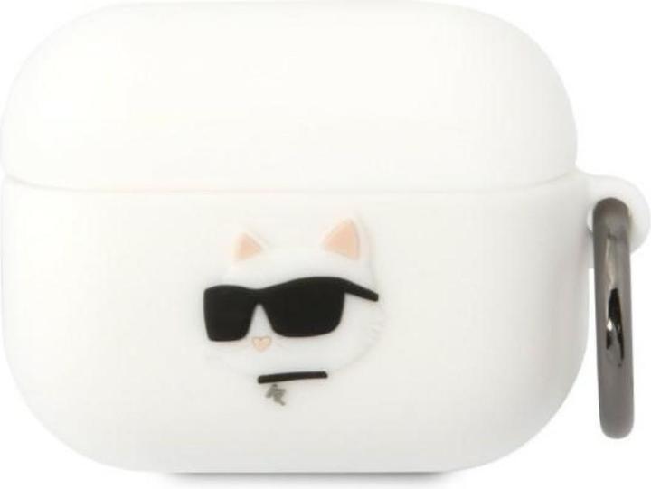 Produktbild Karl Lagerfeld Airpods Pro Logo NFT Choupette Head Silicone Case (Kopfhörer Tasche)