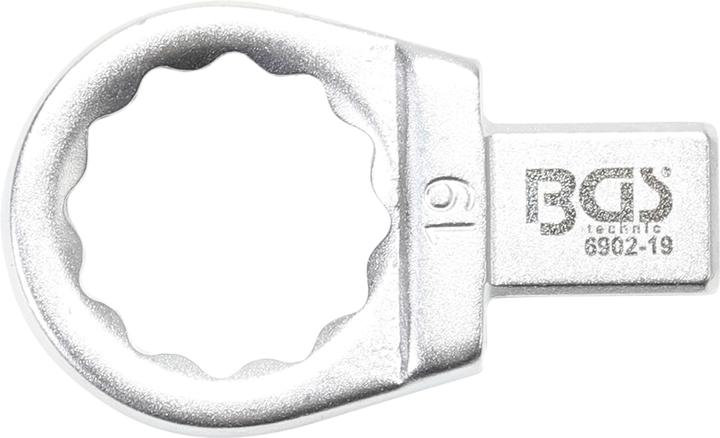 Actual product image BGS Push Fit Ring Spanner 19 mm Square Size 9 x 12 mm (19 mm)