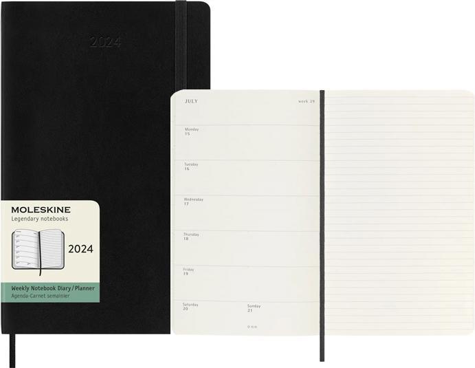 Immagine prodotto Moleskine Settimanale (13 x 21 cm, Inglese)