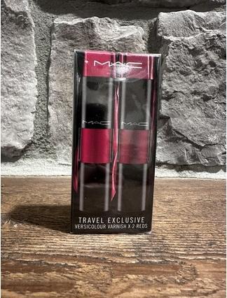 Actual product image MAC Cosmetics Travel Exclusive Versicolour Varnish Effervescent and Serial Stain