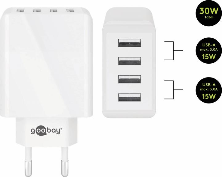 Produktbild Goobay Ladegerät (30 W)