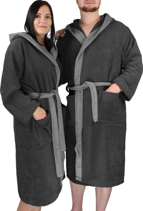 Actual product image Normani Bathrobe Two-Tone (4XL)