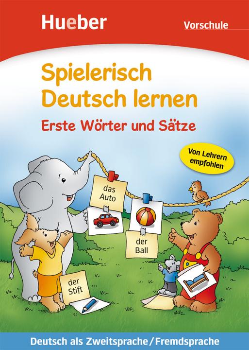 Actual product image Spielerisch Deutsch lernen. Erste Wörter und Sätze. Vorschul (German, Collectif, 2024)