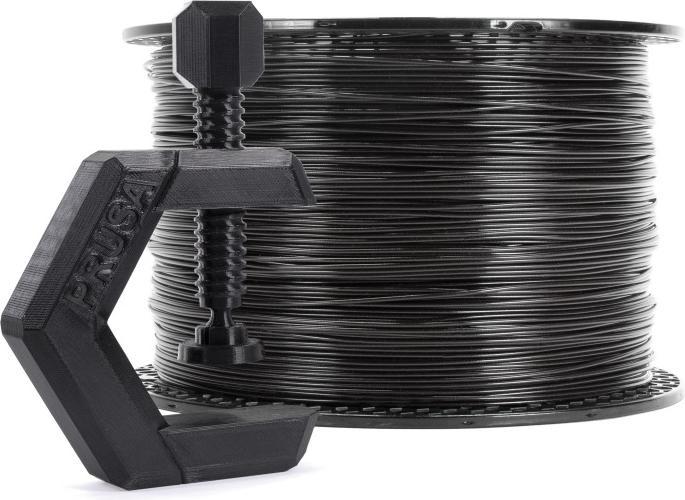 Image du produit Prusa Prusament PETG Jet Black 2kg (PETG, 1.75 mm, 2000 g, Noir)