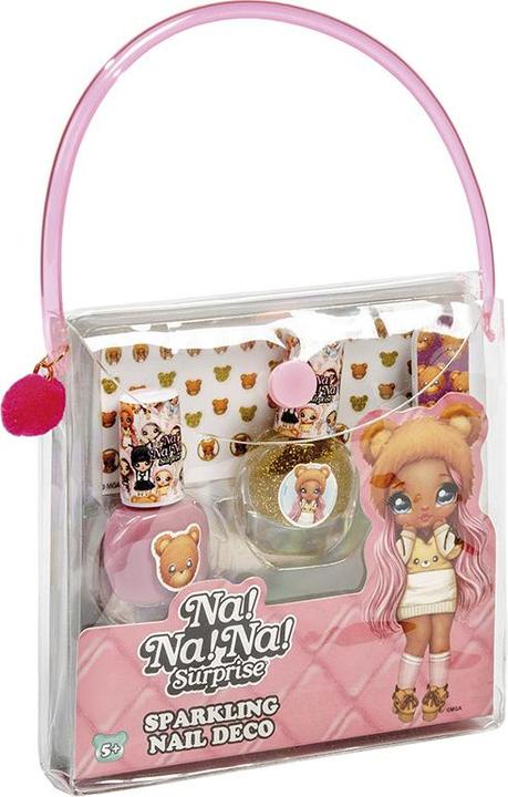 Produktbild L.O.L. Surprise! Nailset Sarah L Pink/ Gold Glitter