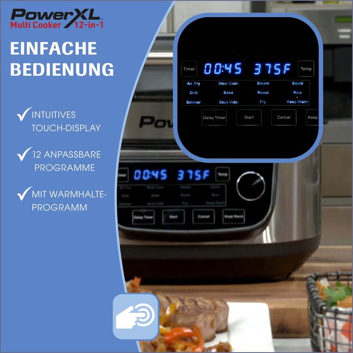 Actual product image MediaShop Power XL Multicooker Frittierkorb