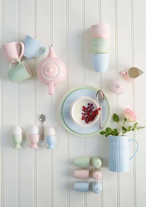 Image du produit Greengate Alice sugar box pale pink 10 cm