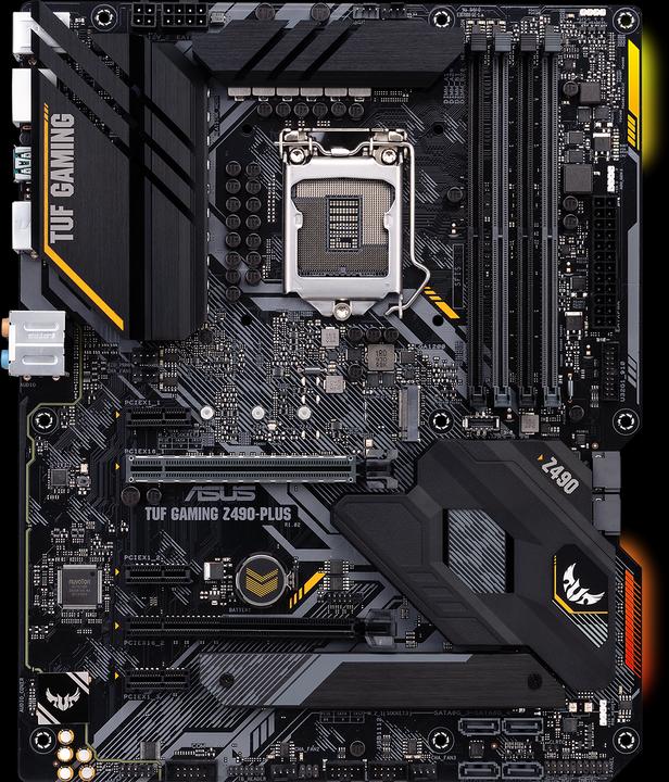 ASUS TUF Gaming Z490-PLUS (LGA 1200, Intel Z490, ATX)
