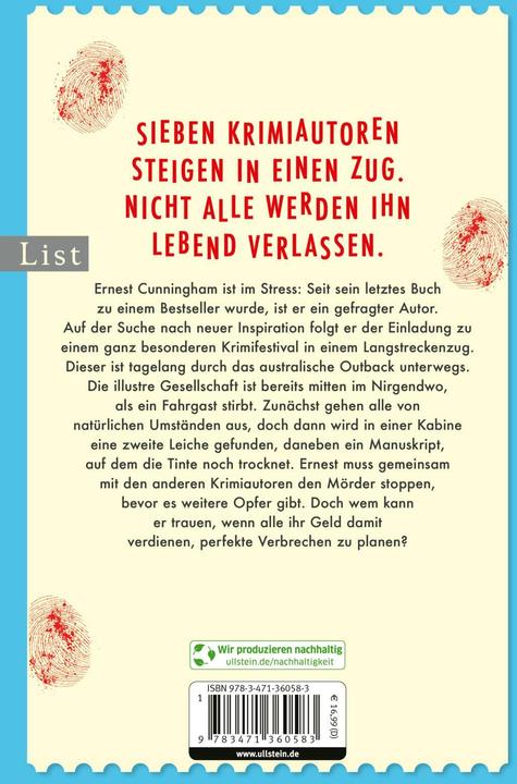 Produktbild Die mörderischen Cunninghams. Jeder im Zug ist verdächtig (Die mörderischen Cunninghams 2) (Deutsch, Stevenson, Benjamin, 2025)